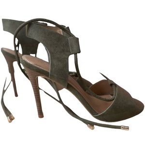 ASOS - Wrap Stilettos in Green